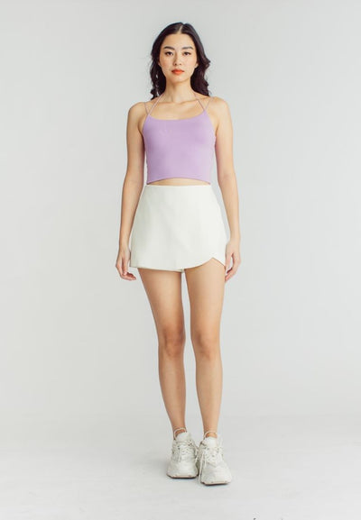 Soul Lilac Seamless Dual Thin Strap Basic Cami Top